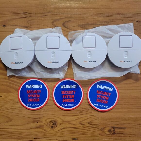 EVA Logik Ultra-Thin Glass Break Alarm Perfect for Any Window 4 Pack NST003 - Picture 5 of 6